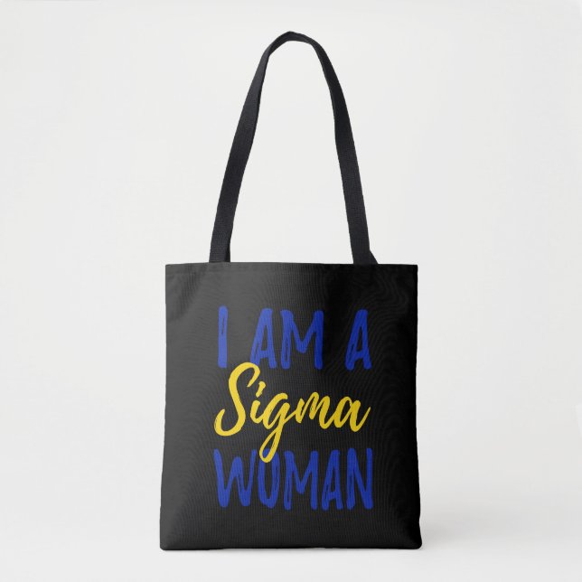 Sigma Woman Tote Bag (Front)