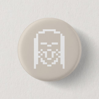 Sigmund, 8 bit front logo 1 inch round button