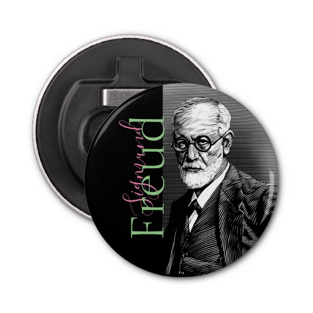 Sigmund Freud Bottle Opener (Front)