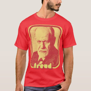 Sigmund Freud Retro Aesthetic Fan Art Design T-Shirt