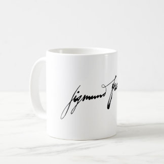 Sigmund Freud signature autograph famous history Coffee Mug