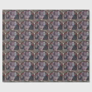 Sigmund Freud Street Art Wrapping Paper