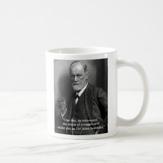 Sigmund Freud "un jour." tasse de citation