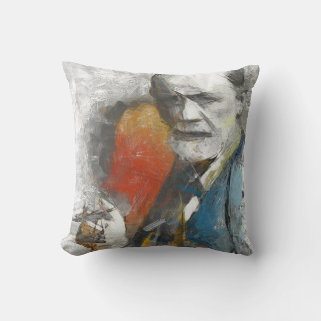 Sigmund Throw Pillow (Front)