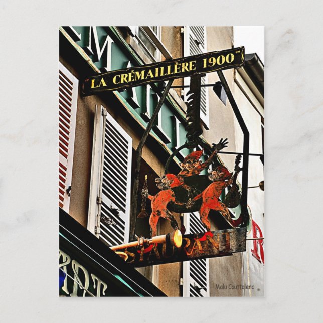 Sign 14 Postcard (Front)