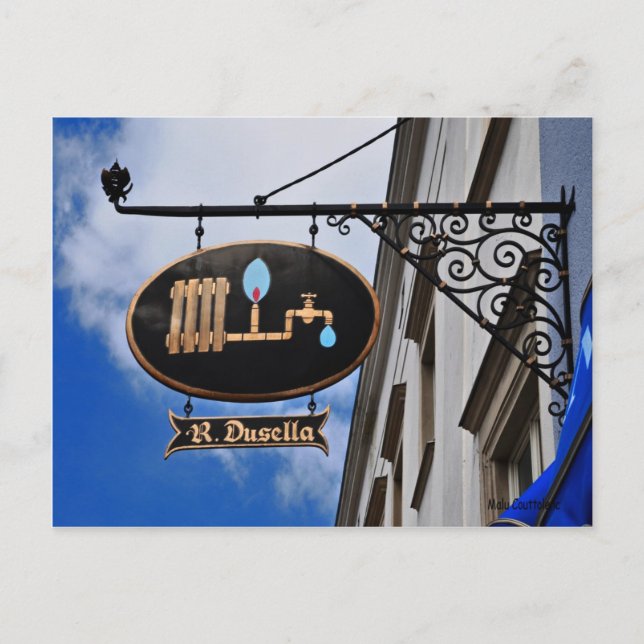 Sign 3 Postcard (Front)