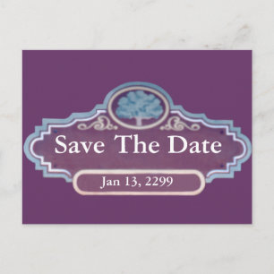 Sign Announcement Postcard