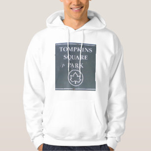 Sign from Tompkins Square Park New York City Hoodie