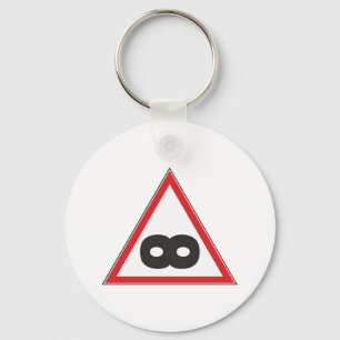 sign infinity keychain