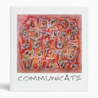 Sign Language Alphabet binder