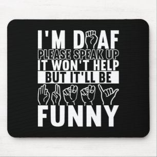 Sign Language Deaf Awareness 10 Mouse Pad