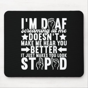 Sign Language Deaf Awareness 11 Mouse Pad