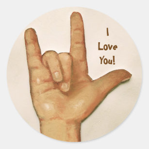 I Love You Stickers | Zazzle CA