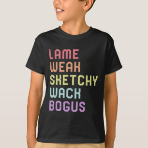 Sign Language Lame Weak ASL Slang Tee Deaf Awarene