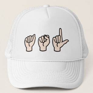 Sign Language Trucker Hat
