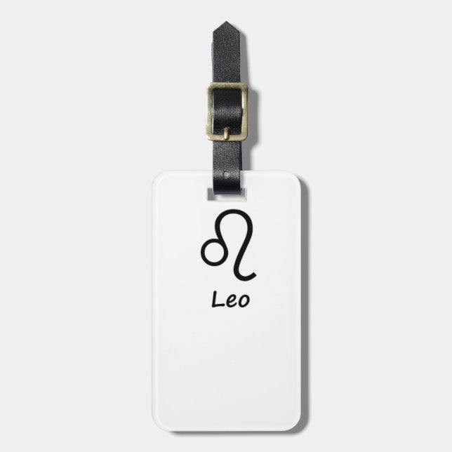 Sign of The Zodiac Luggage tags (Front Vertical)