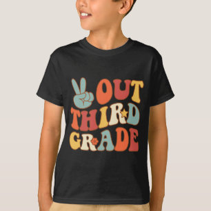 Sign Out Third Grade Groovy Last Days School 3rd G T-Shirt