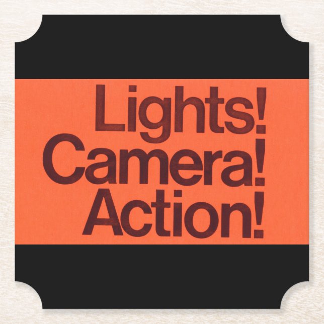 Sign Paper Coaster (Front)