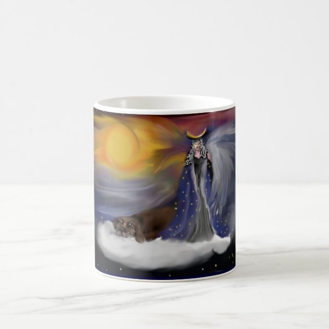 sign Steinbock capricornus Tasse Coffee Mug (Center)