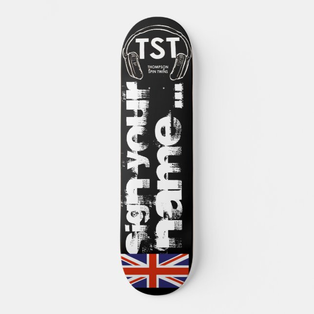 SIGN YOUR NAME ... SKATEBOARD (Front)