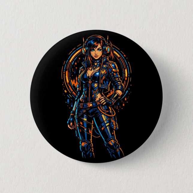 Signal Breaker 2 Inch Round Button (Front)
