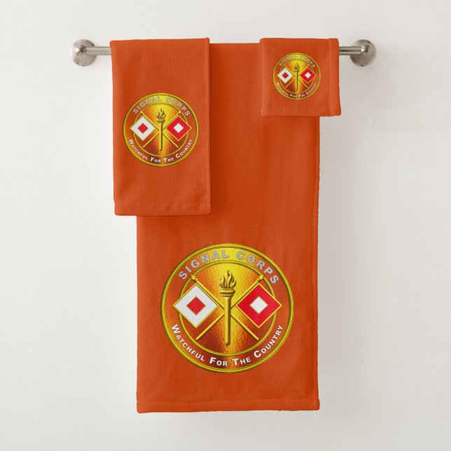 Signal Corps  Bath Towel Set (Insitu)