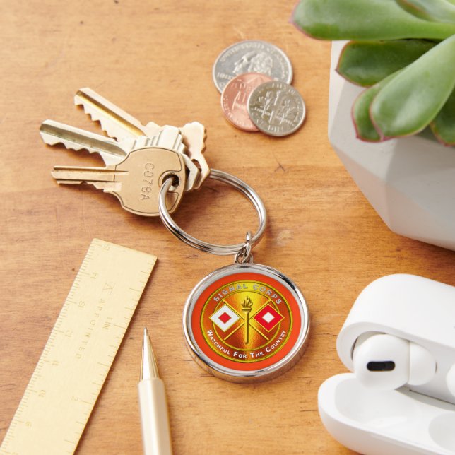 Signal Corps  Keychain (Desk)