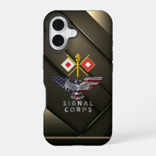 Signal Corps Veteran iPhone 16 Case