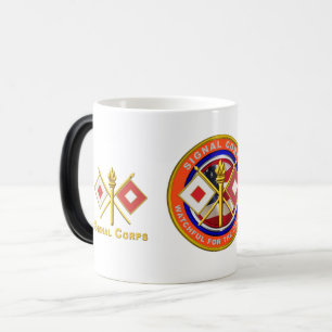 Signal Corps Veteran   Magic Mug