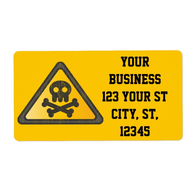 Signal d'avertissement amusantThunder_Cove (Devant)