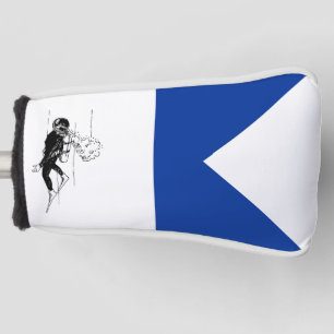 Signal flag Alpha Golf Head Cover