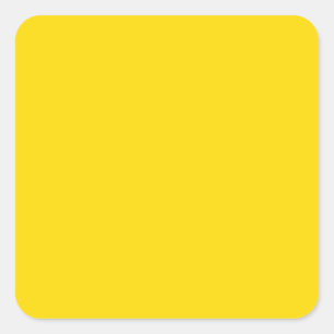 Signal Flag Letter Q (Quebec) Square Sticker