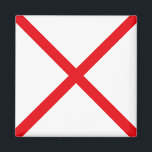 Signal Flag Letter V (Victor) Magnet<br><div class="desc">Signal Flag Letter V (Victor)</div>