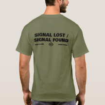 Signal Lost Signal Found, Back Text Slogan