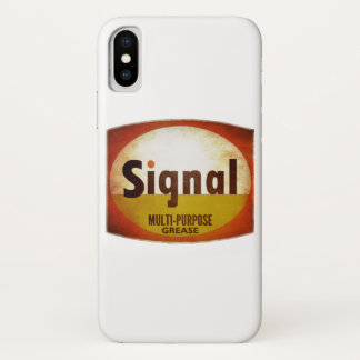 Signal Multi-purpose Grease vintage weathered sign Case-Mate iPhone Case