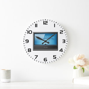 Signal VU Metre Large Clock