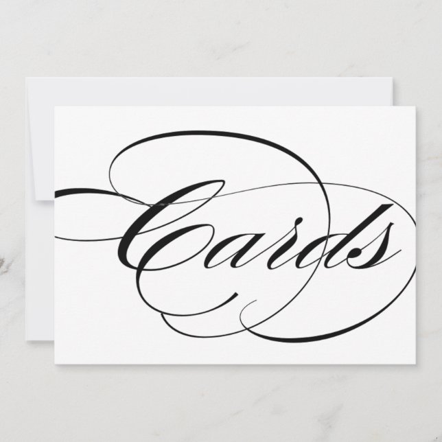 Signalisation de boîte de carte pour décoration de (Devant)