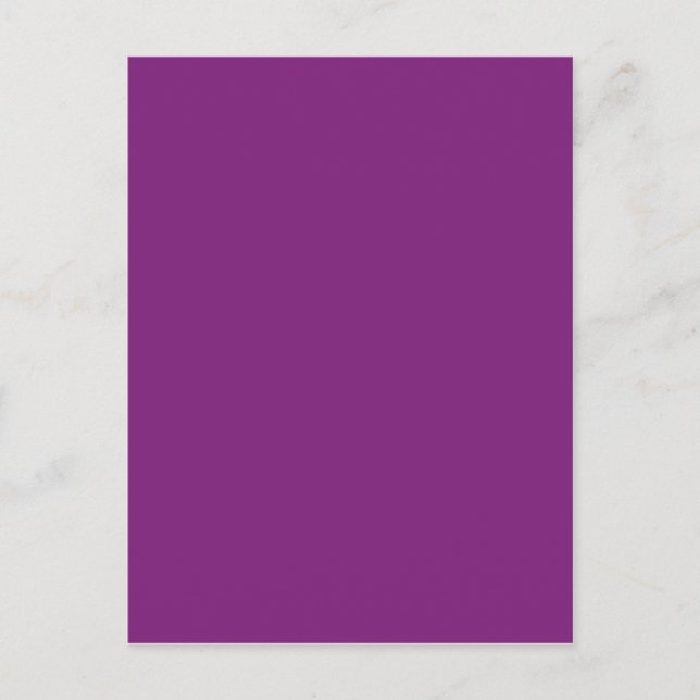 Signalviolett Postcard (Front)