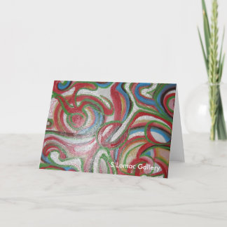 Signature Abstract Greeting Card