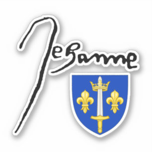 Signature/ coat of arms of Jeanne d'Arc
