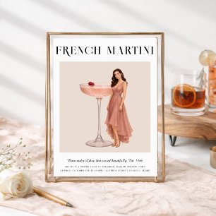 Signature Cocktail Libra Zodiac Birthday Invitation