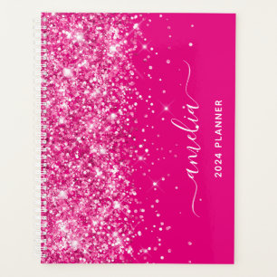 Signature de lessive rose chaud