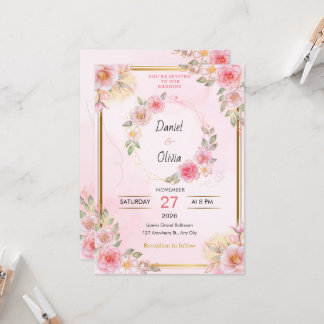 Signature Elegance Wedding Invitation