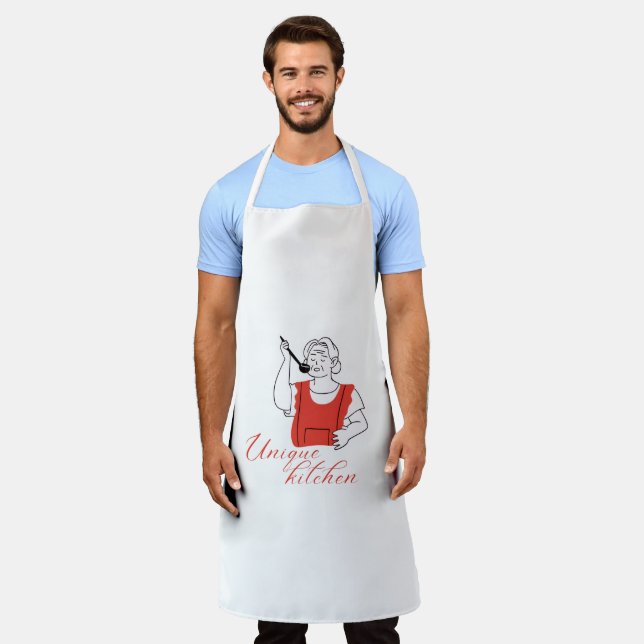 Signature Kitchen Apron – All Over Print Medium (Worn)
