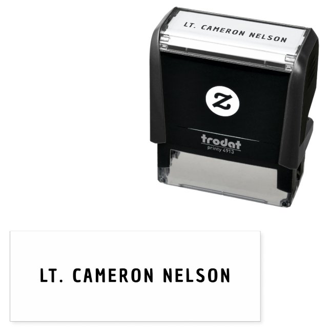 Signature Name Font Business Signing Stamp (In Situ)