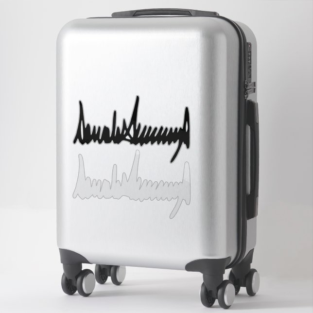Signature of Donald Trump Autograph  (Suitcase)