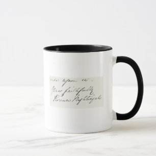 Signature of Florence Nightingale Mug
