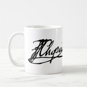 Signature of Frédéric Chopin Coffee Mug