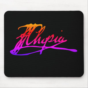 Signature of Frédéric Chopin Mouse Pad