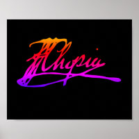 Signature of Frédéric Chopin